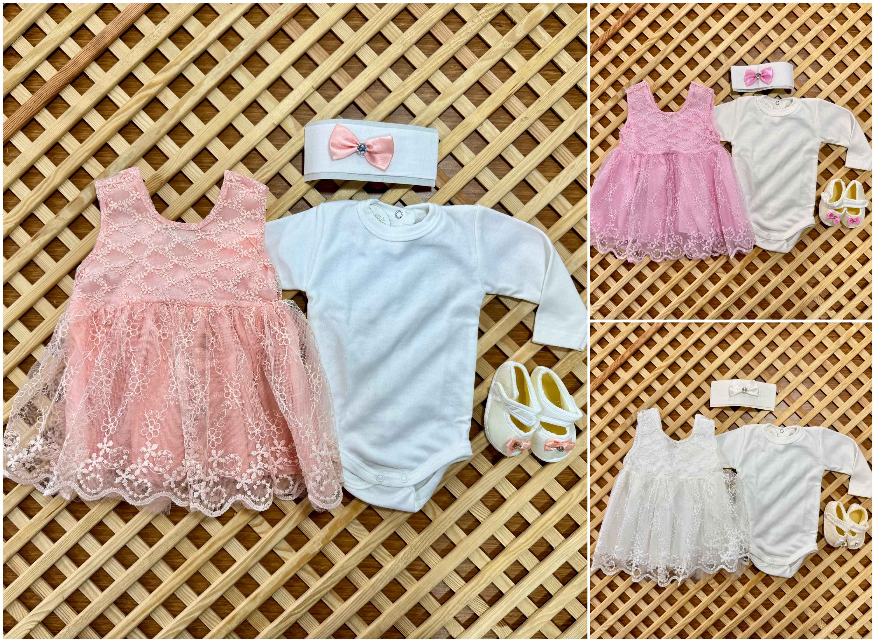 Baby Girl Baptist Set