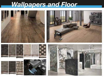 Wallpapers and Floor Tiles