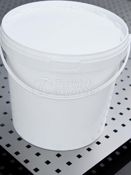 Round Pail and Bowls 131090