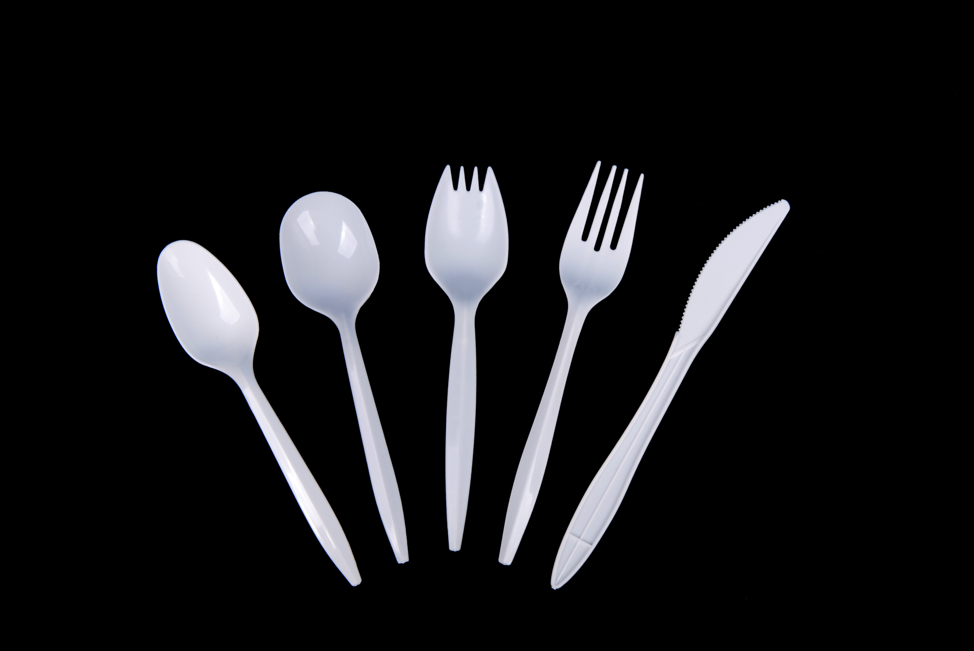 PP Disposable Tableware, Disposable Cutlery Set, Plastic Spoon