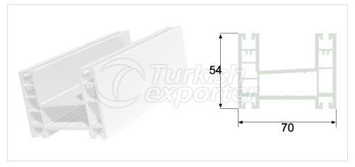 Sürme Kapı Kanat Profili