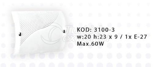 Wall Mounted Luminaires Yeliz Square