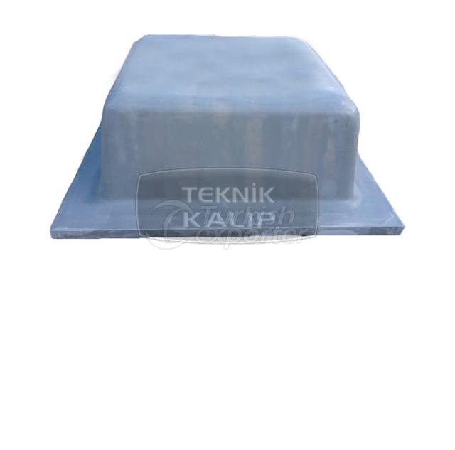 Waffle Slab Moulds 191x184x65-40