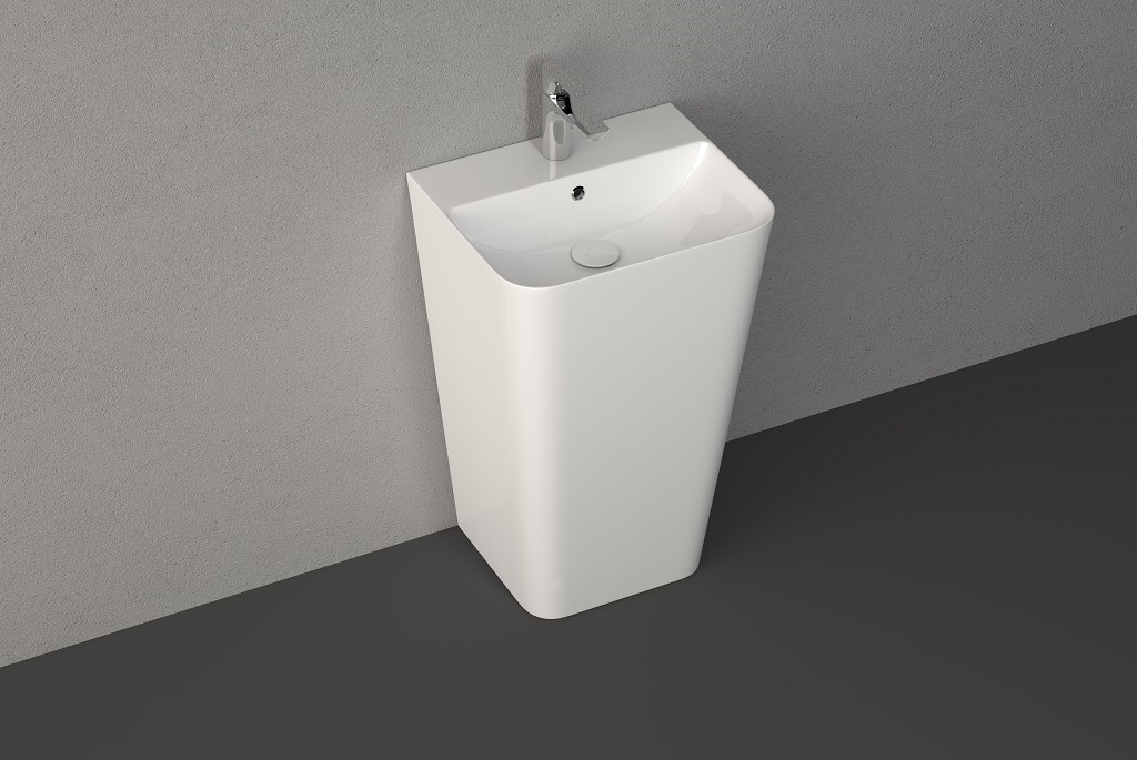 Isvea Monoblock washbasin 50cm