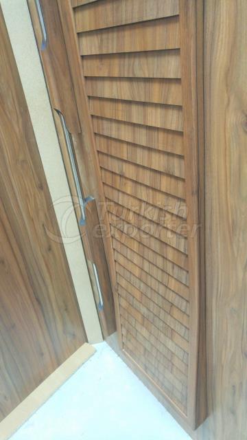 Embossed steel door from Turkey