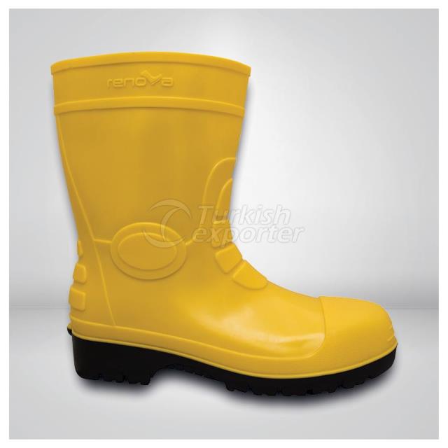 Middle Size Boots Yellow (mk-01)