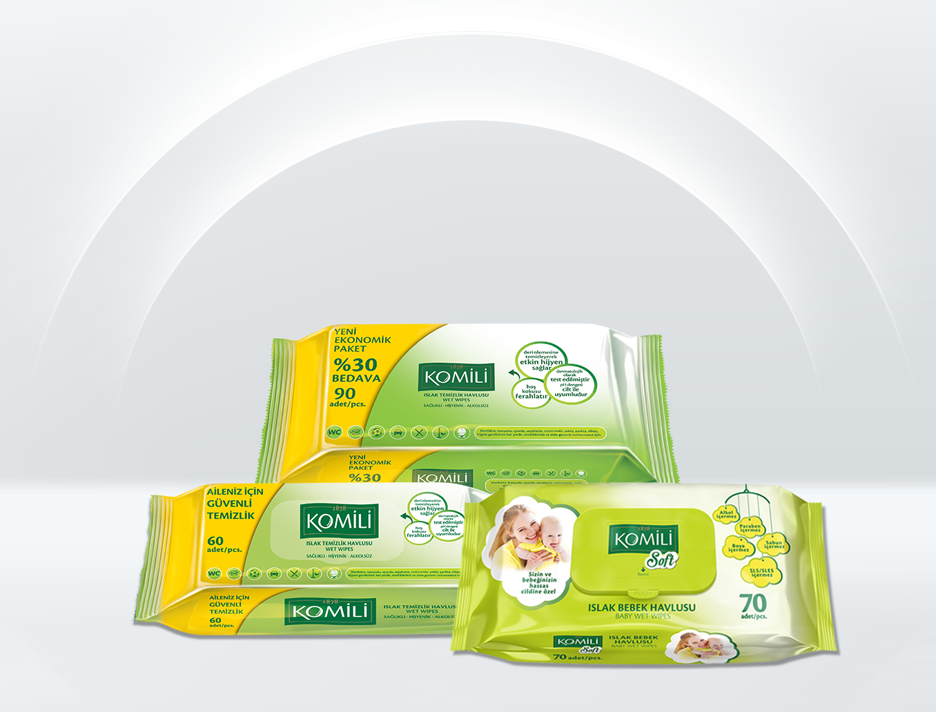  Komili Wet Wipes