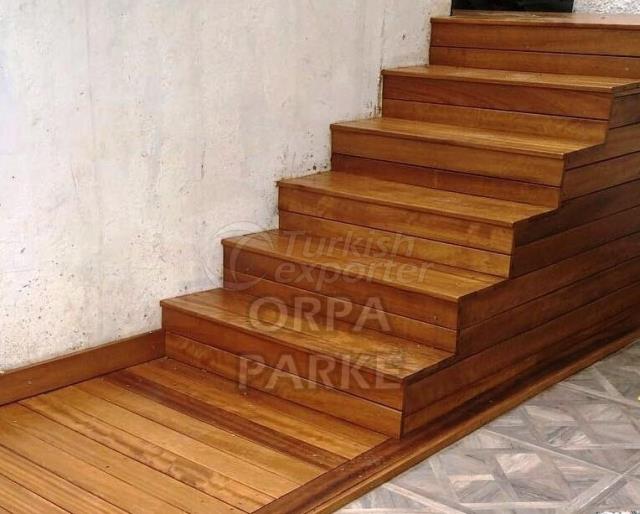 Iroko Decking