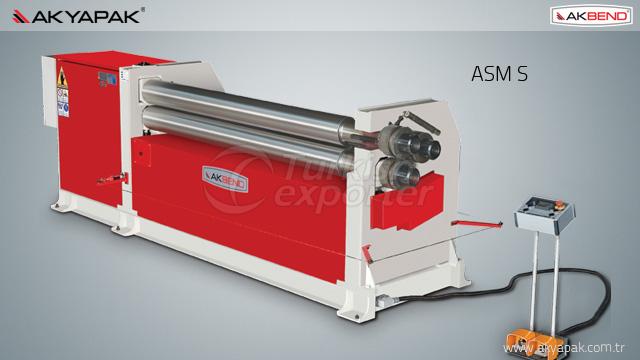 3 Rolls Asymetrical Plate Roll Machine