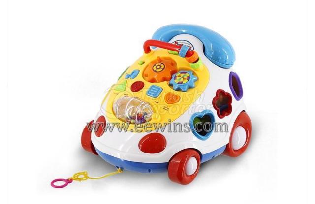 Music phone car with blocks toys