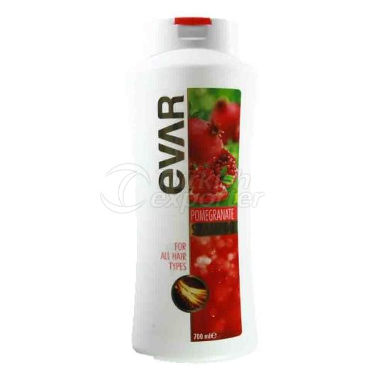 EVAR SHAMPOO 700 ML POMEGRANATE