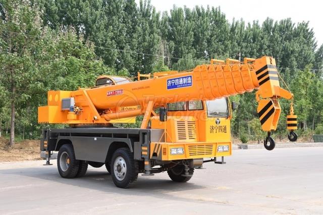 16 ton crane mobile crane tire cran