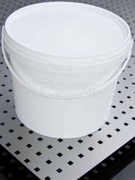 Round Pail and Bowls 131081