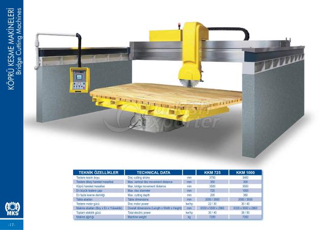 BRIDGE SAWS for MARBLE AND GRANITE