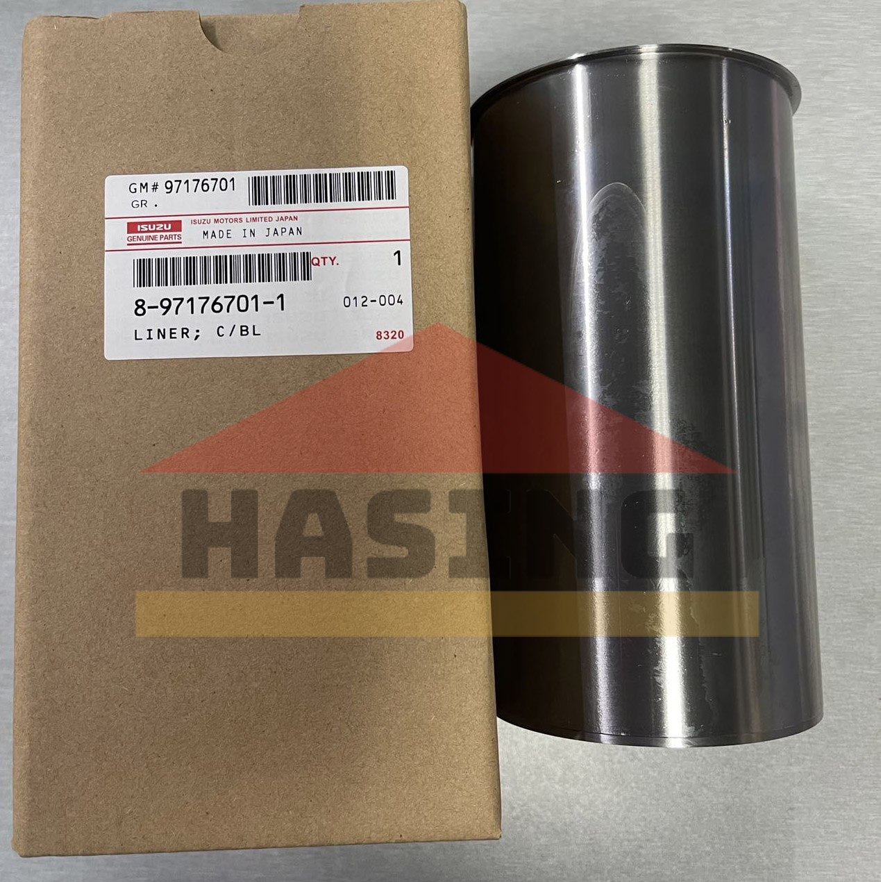 ISUZU ENGINE PARTS 4hk1 model  8-97176701-1 isuzu cylinder liner