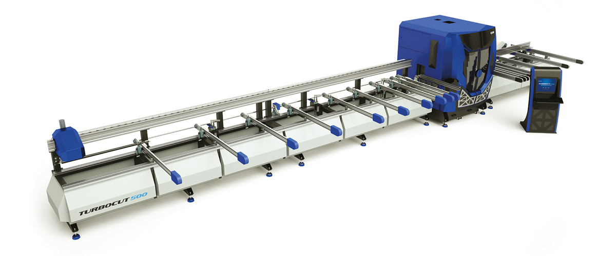 Turbocut 500 PVC Profile Processing Center