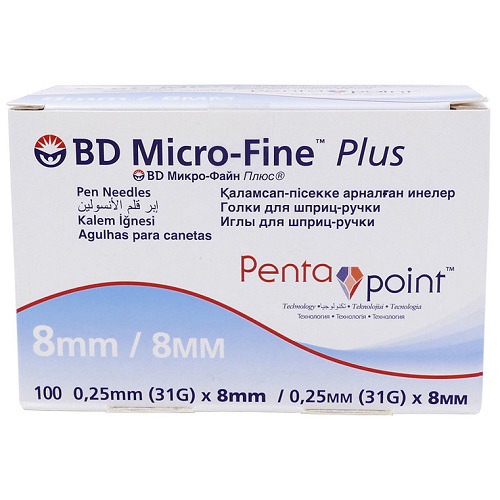 BD Micro-Fine Plus Pentapoint Pen Needles 6 mm