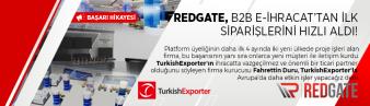 Redgate B2B e-ihracat’tan ilk siparişlerini hızlı aldı! 