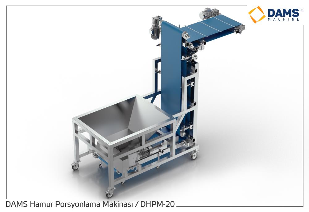 DAMS Machine À Couper Et À Rouler La Pâte À 2 Rangées Et À Peser - DAMS ...